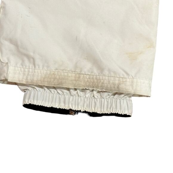 Roxy Women’s XL 38 x 32 White Ski Pants Vented Thighs AdjustableWaist - Picture 5 of 15